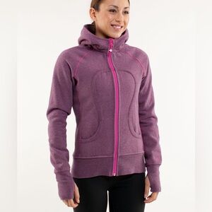 Lululemon Women's Scuba Full-Zip Hoodie - Pink